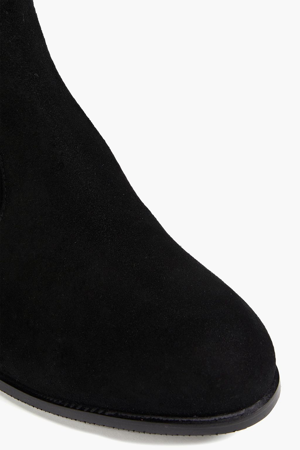 STUART WEITZMAN Stretch-suede over-the-knee boots