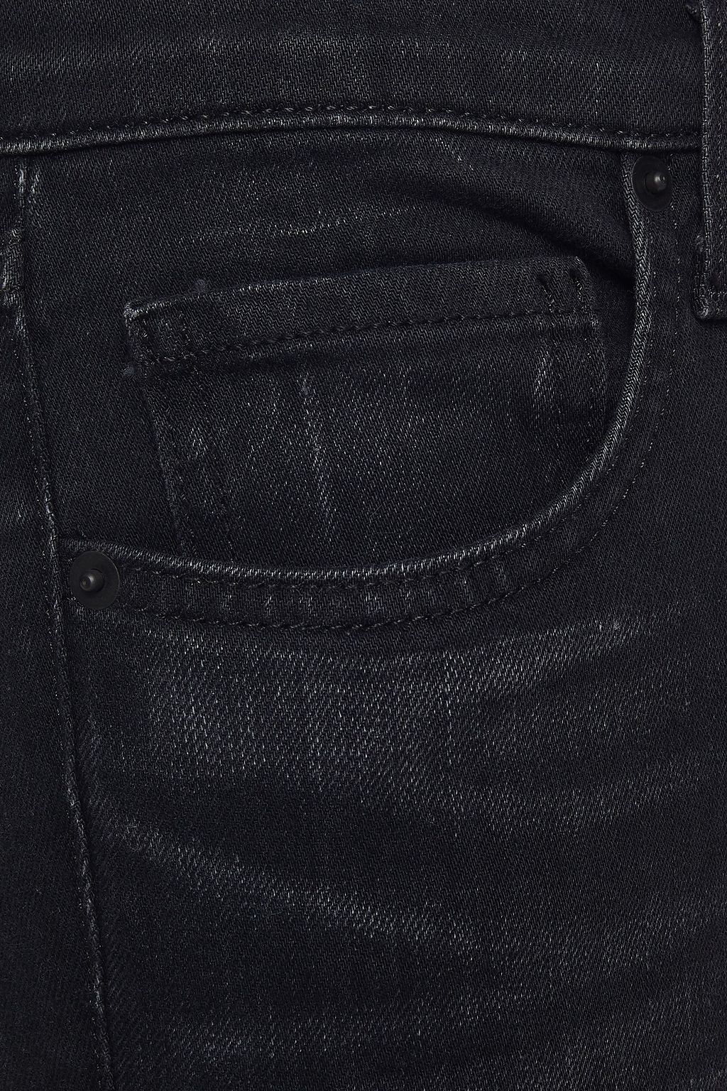 NILI LOTAN Frayed high-rise skinny jeans