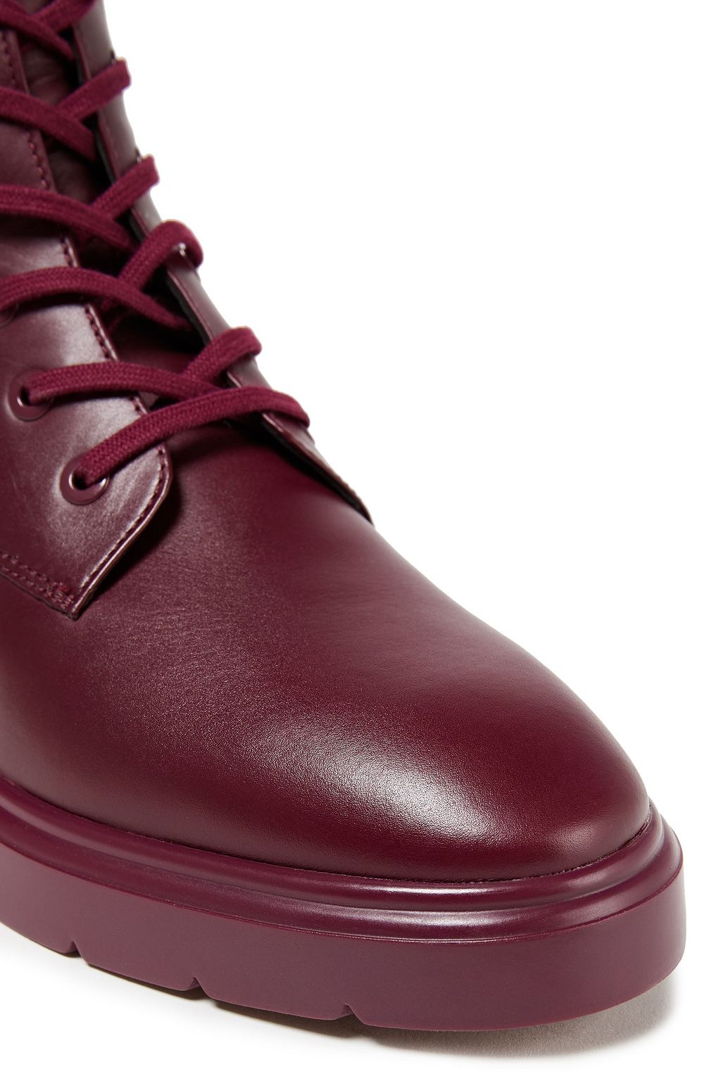 STUART WEITZMAN Mckenzee leather combat boots