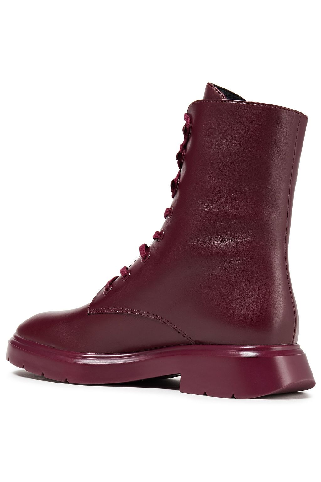 STUART WEITZMAN Mckenzee leather combat boots