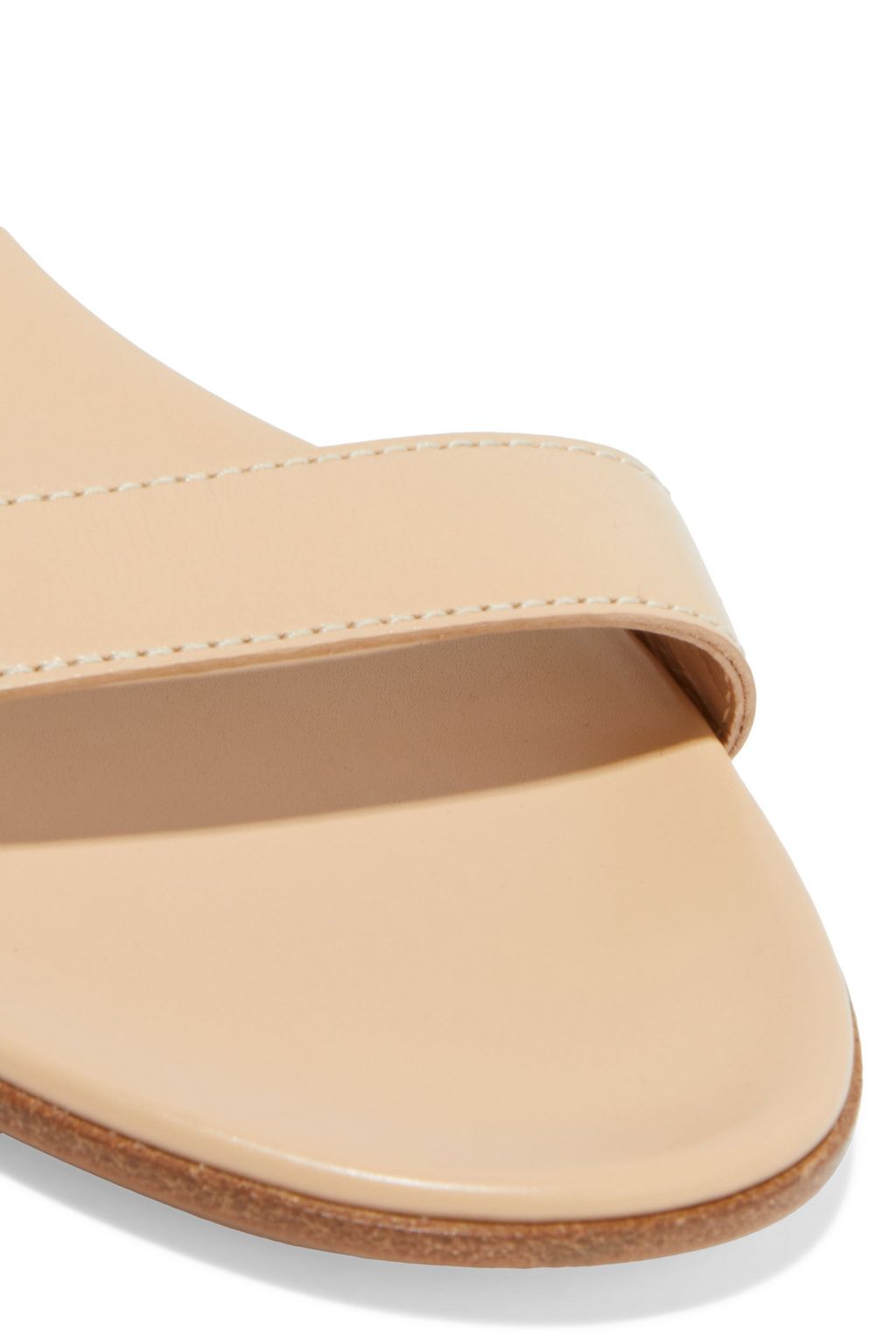 GIANVITO ROSSI Myko chain-trimmed leather sandals