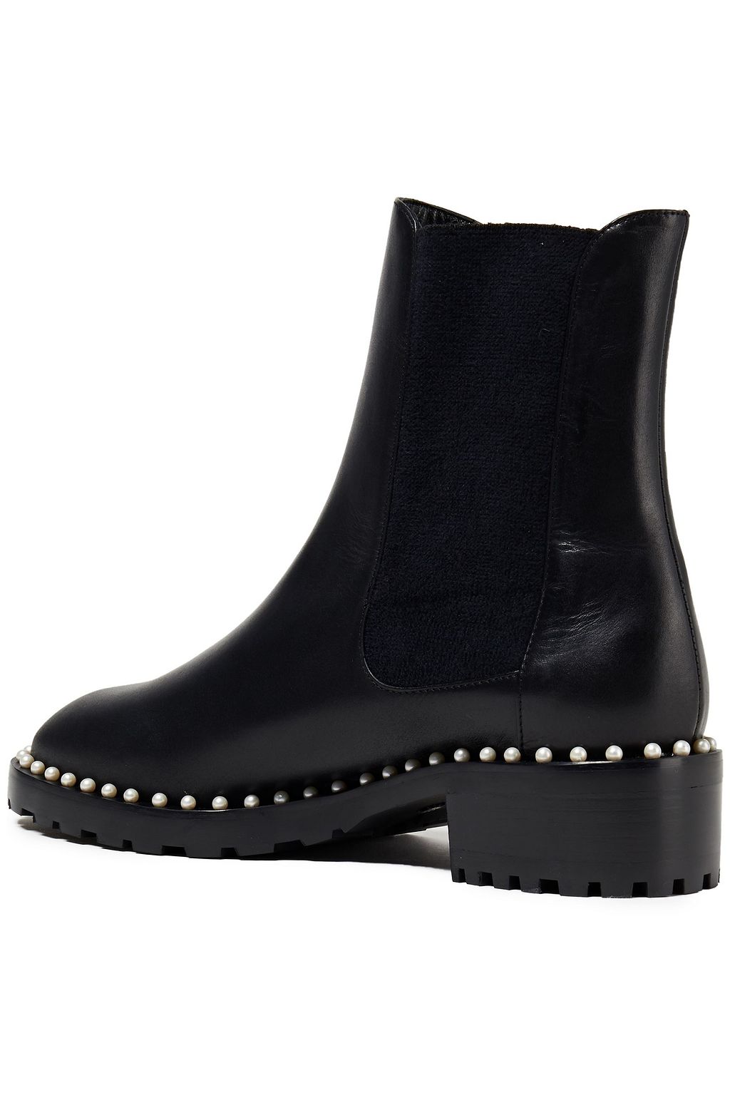 STUART WEITZMAN Ashlyn embellished leather Chelsea boots