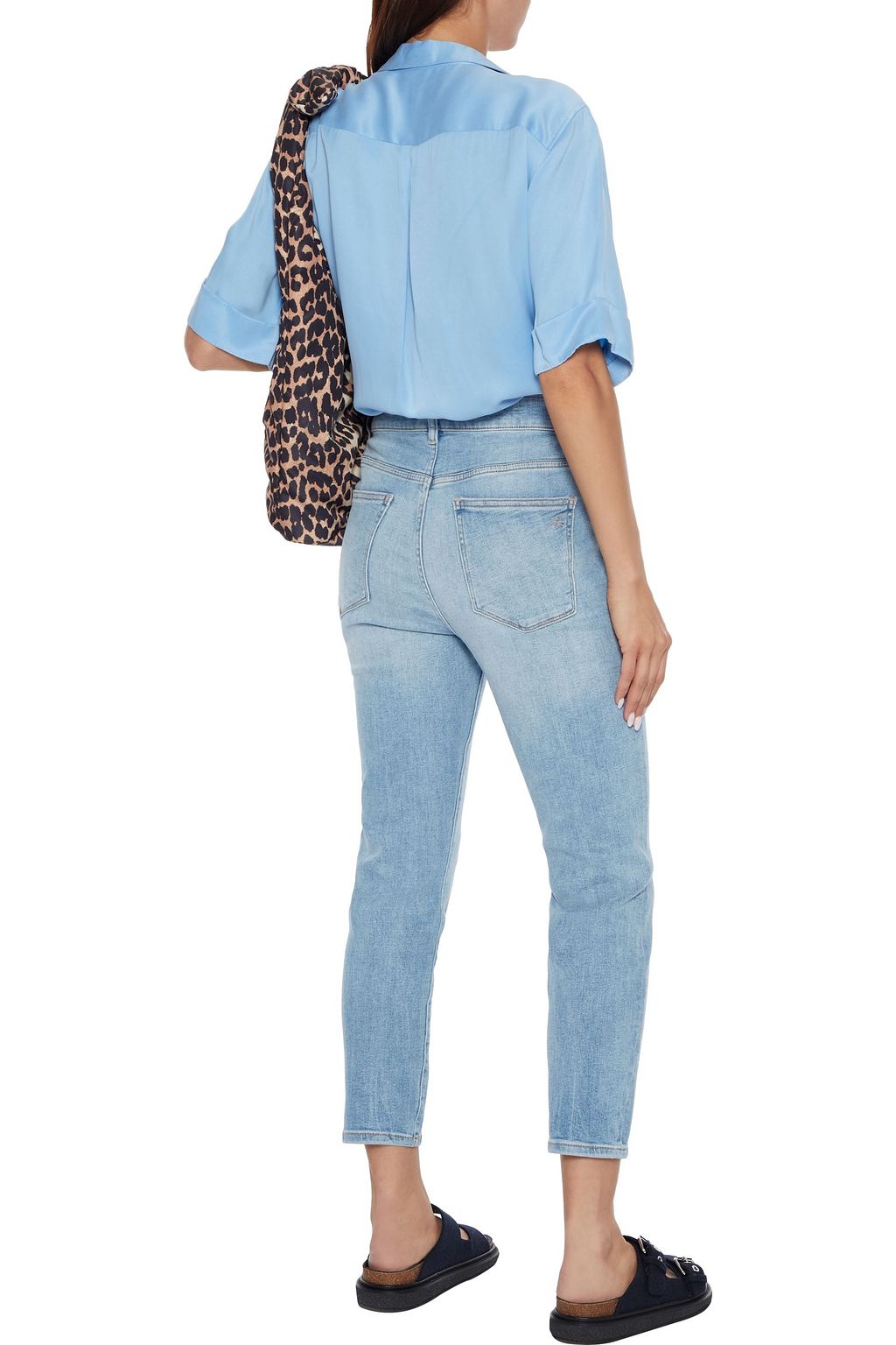 DL1961 Farrow cropped high-rise skinny jeans