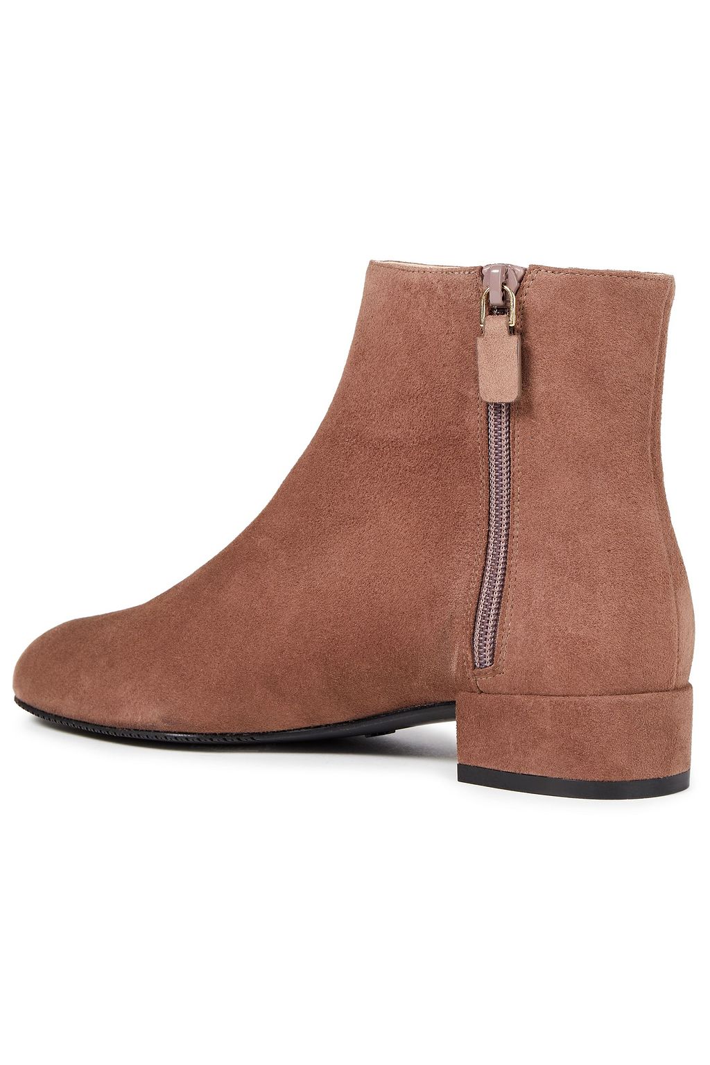 STUART WEITZMAN Quartz 25 Ankle Boots aus Veloursleder