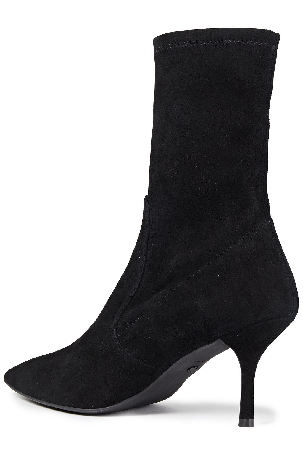 STUART WEITZMAN Yvonne stretch-suede sock boots