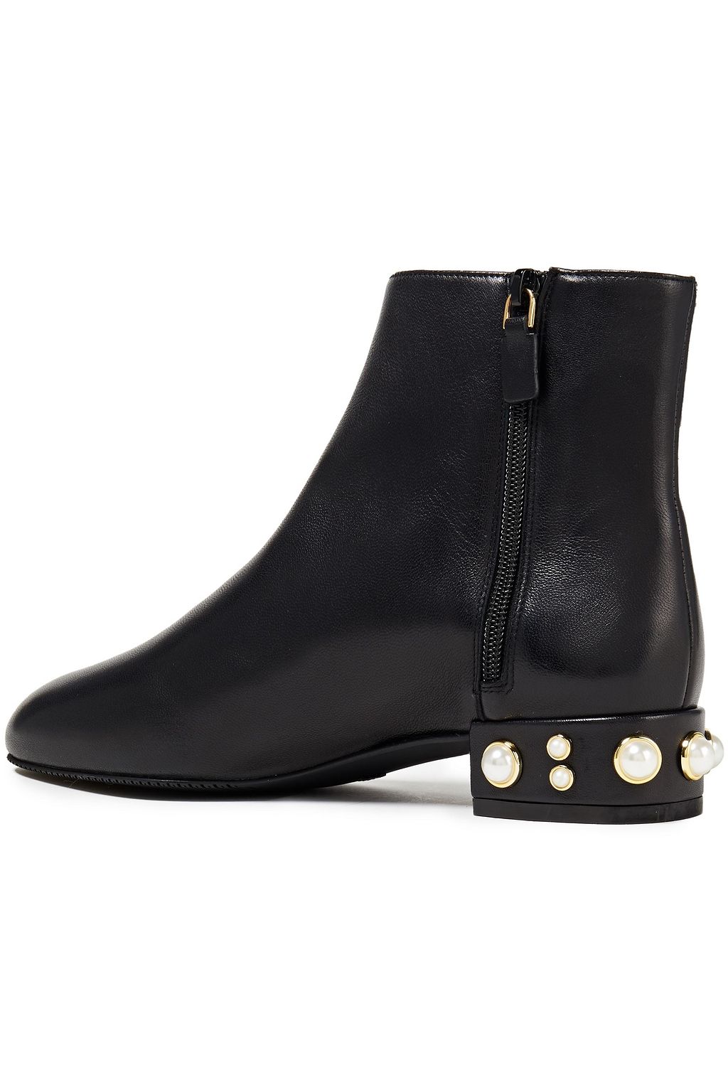 STUART WEITZMAN Quartz 25 embellished leather ankle boots