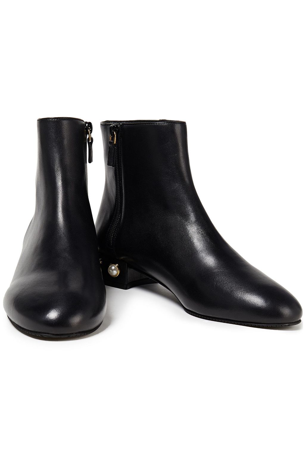 STUART WEITZMAN Quartz 25 embellished leather ankle boots