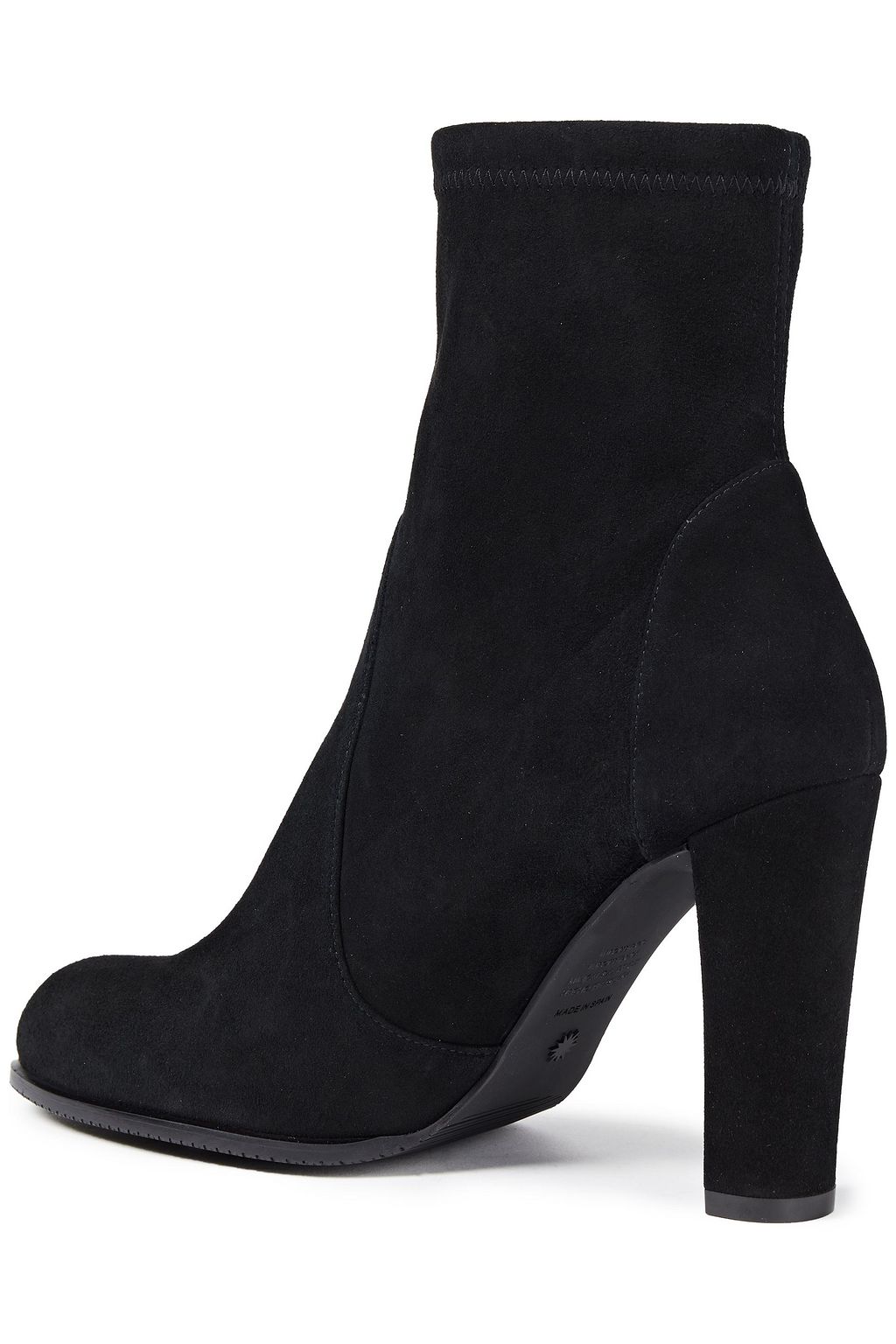 STUART WEITZMAN Highland stretch-suede sock boots