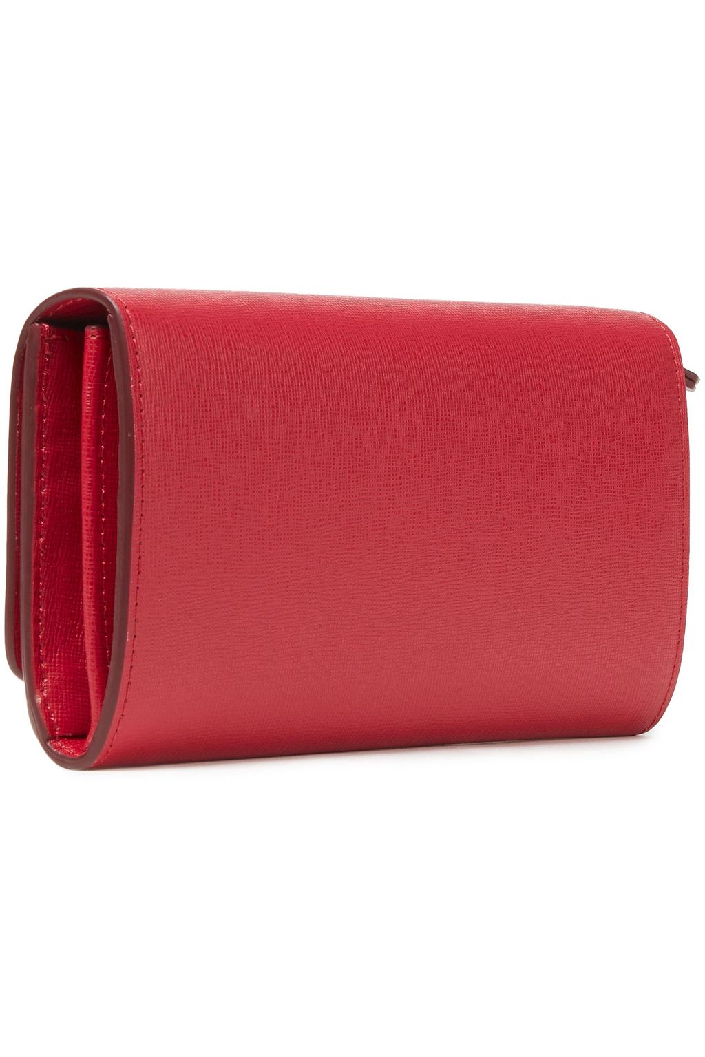 SERGIO ROSSI Textured-leather wallet