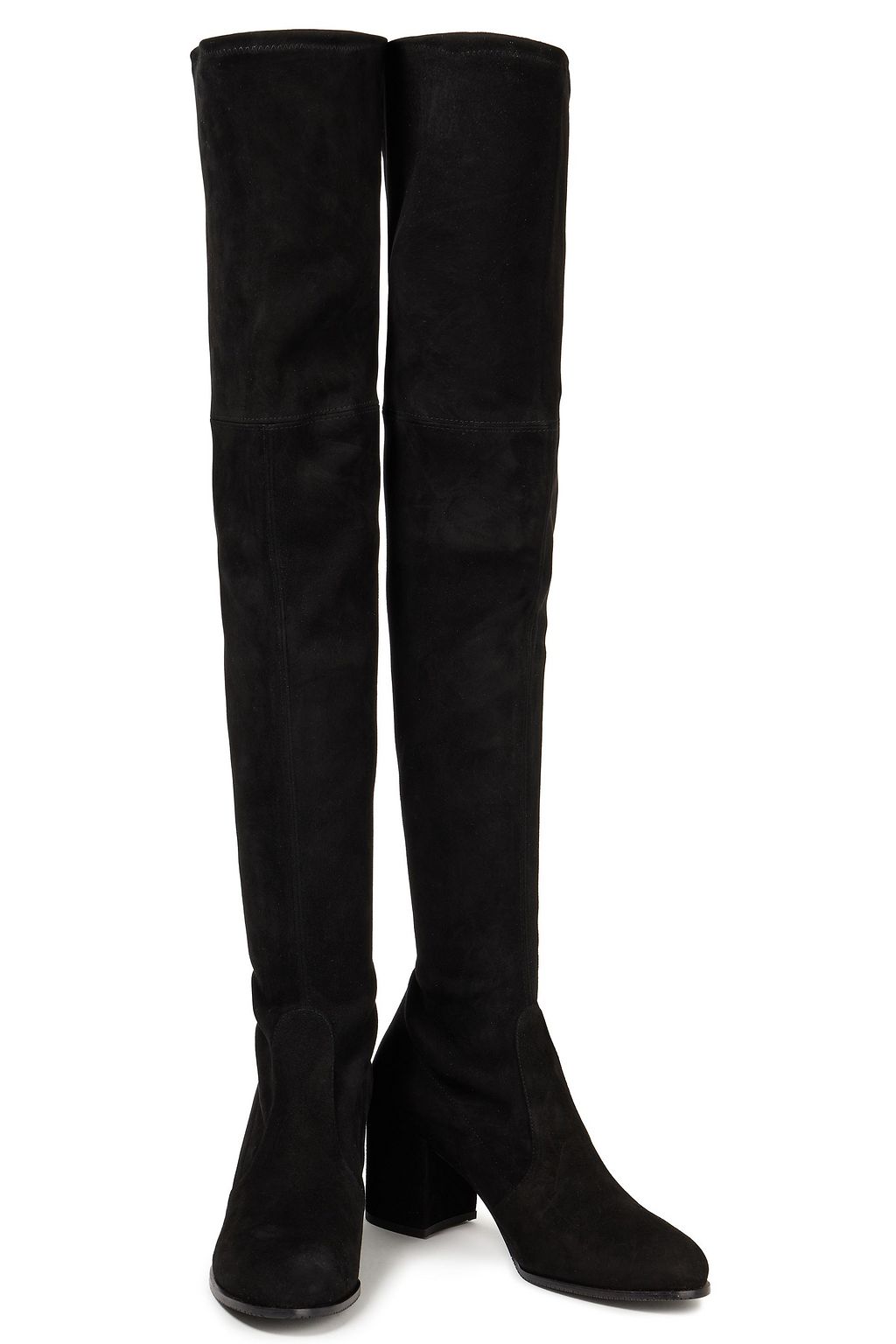 STUART WEITZMAN Suede over-the-knee boots