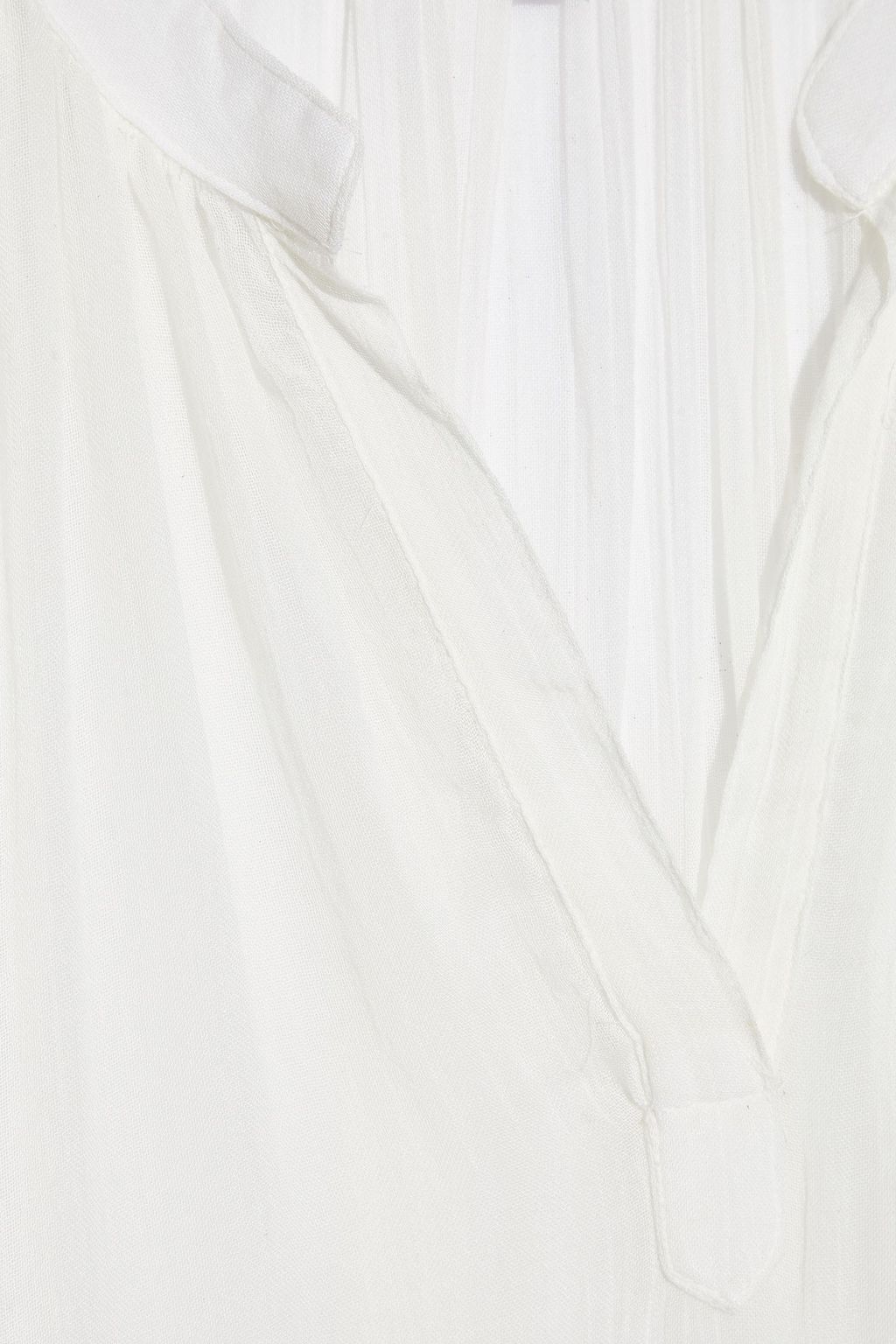 EBERJEY Summer of Love Russel belted gauze midi dress