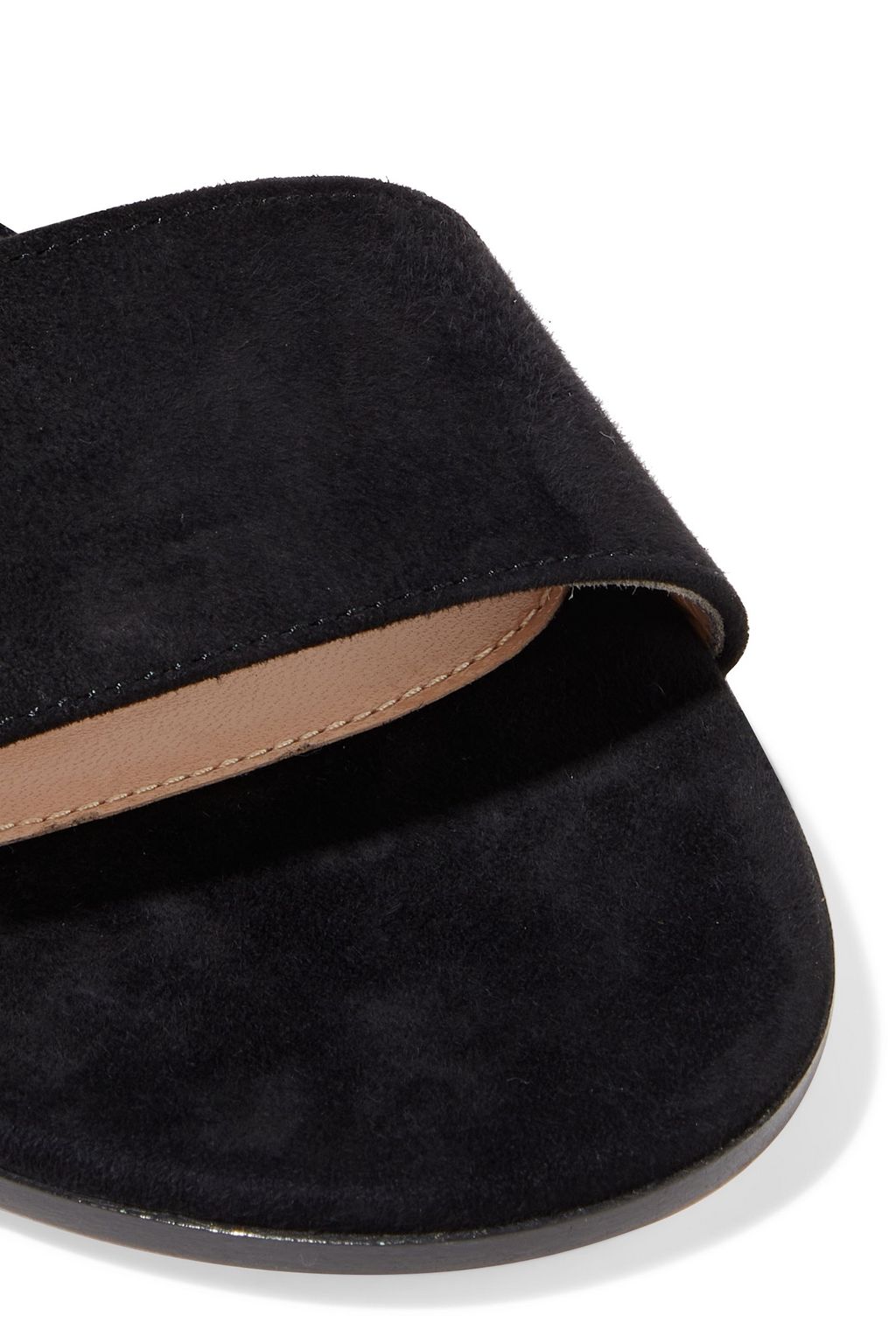 GIANVITO ROSSI Hailee 60 elastic and suede sandals