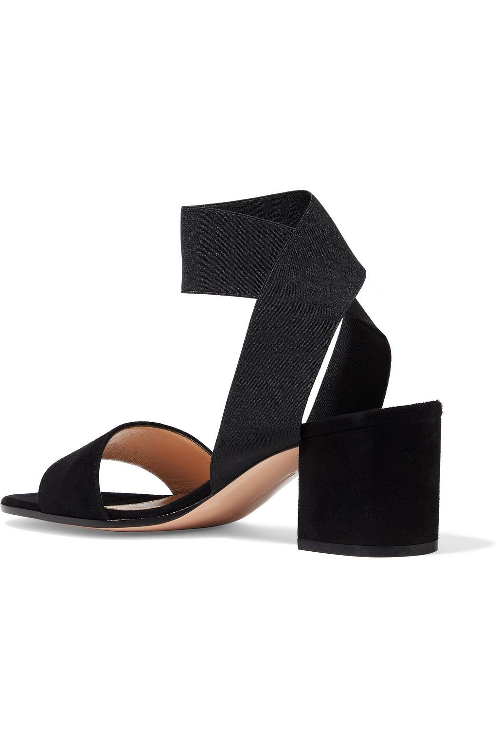 GIANVITO ROSSI Hailee 60 elastic and suede sandals