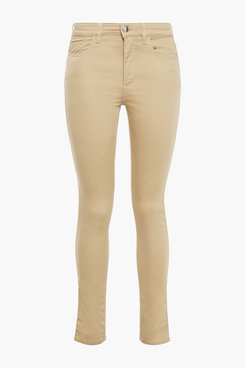 Mid-rise skinny jeans