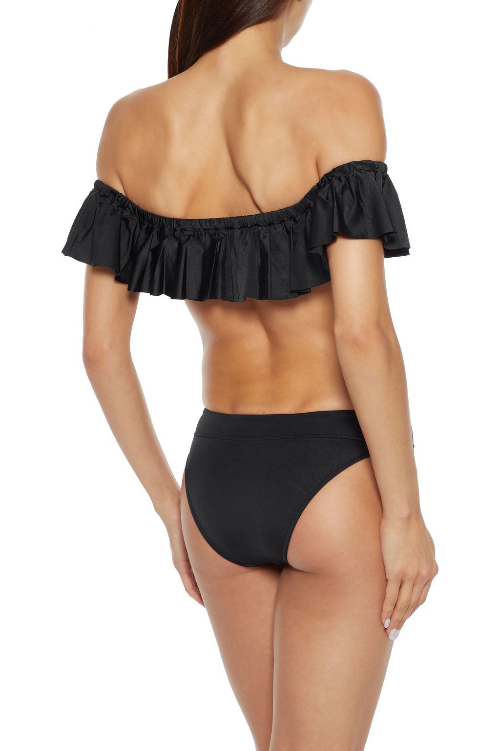 SEAFOLLY Shine On ruched low-rise bikini briefs