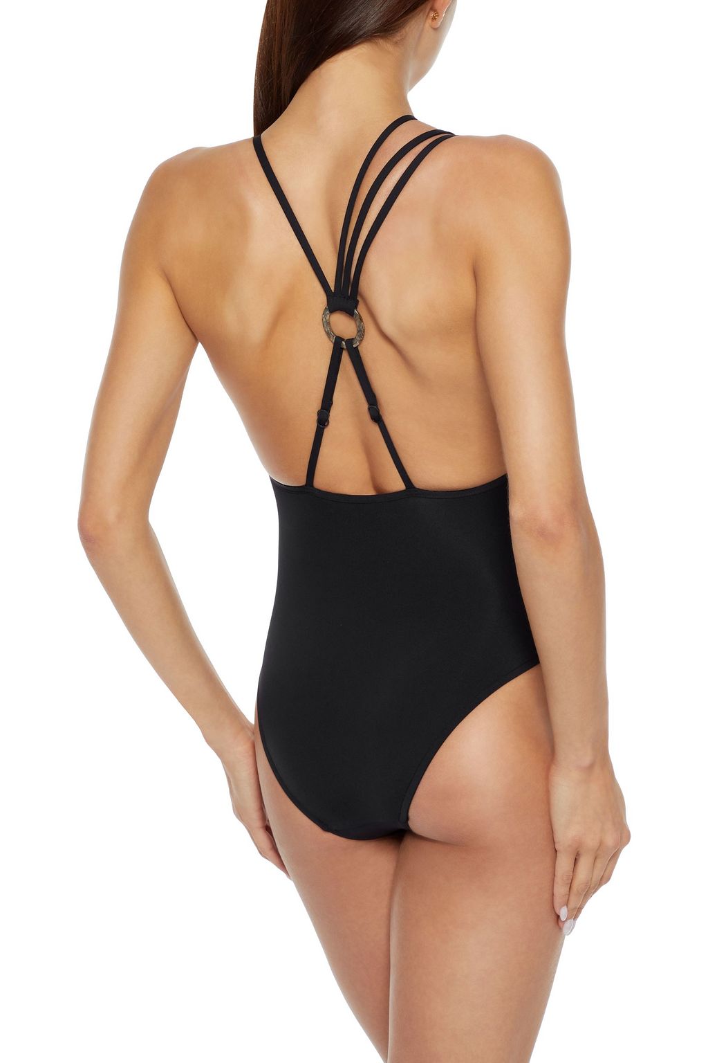 SEAFOLLY Active ring-embellished swimsuit