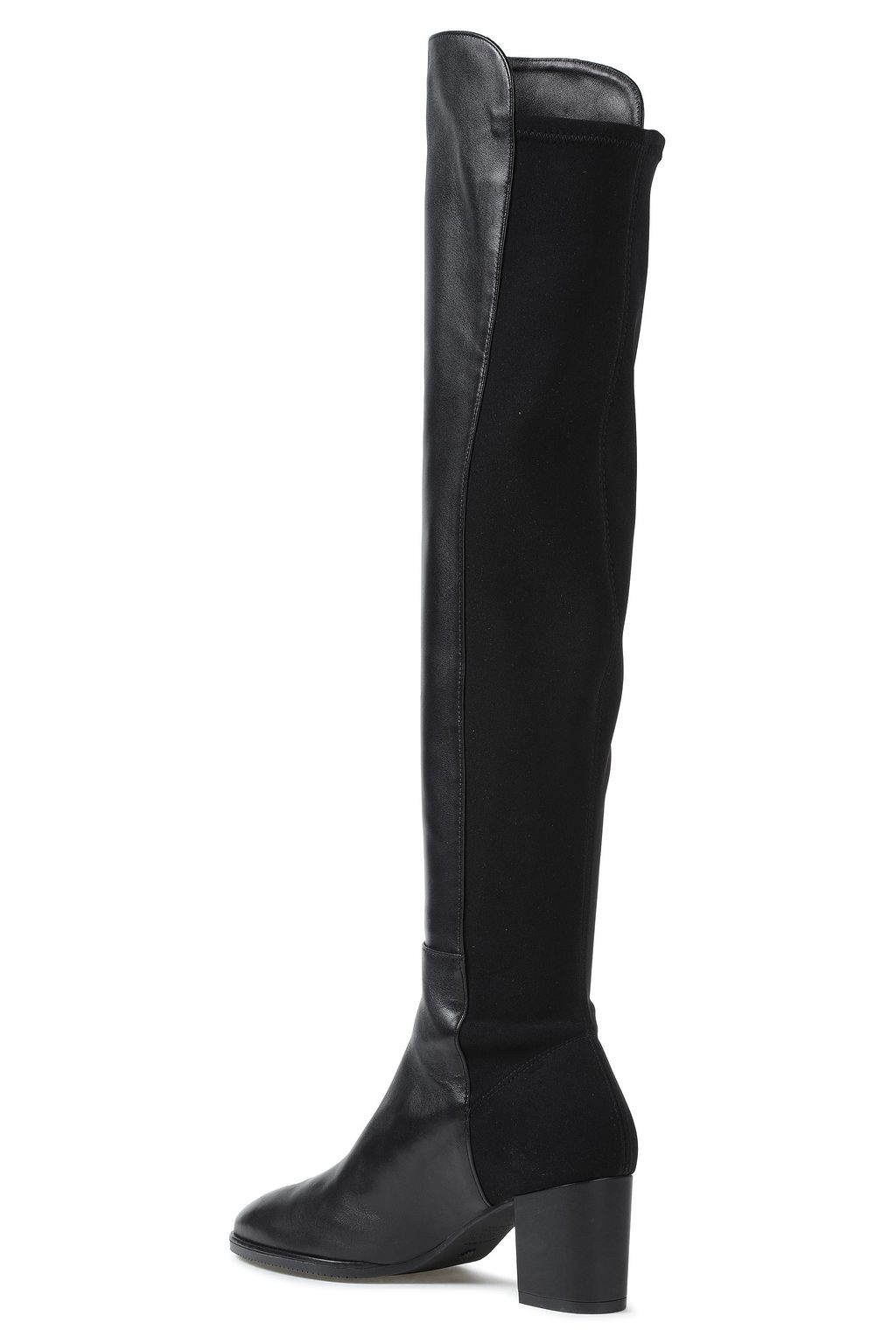 STUART WEITZMAN Harper 60 leather and neoprene over-the-knee boots