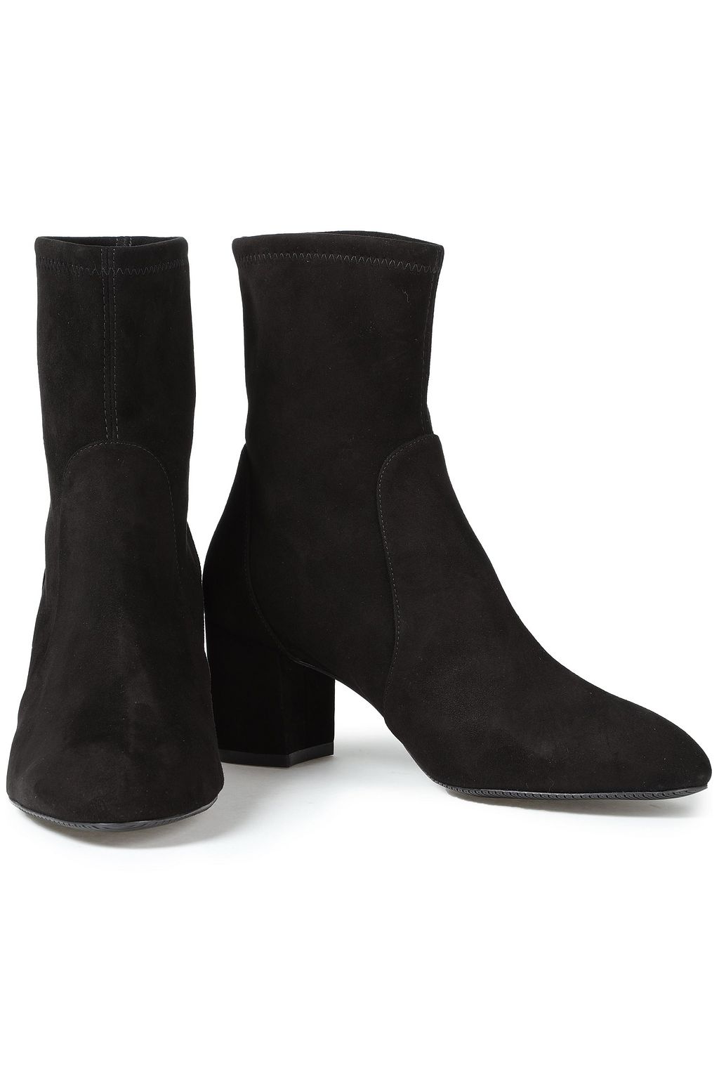 STUART WEITZMAN Yuliana 60 stretch-suede ankle boots