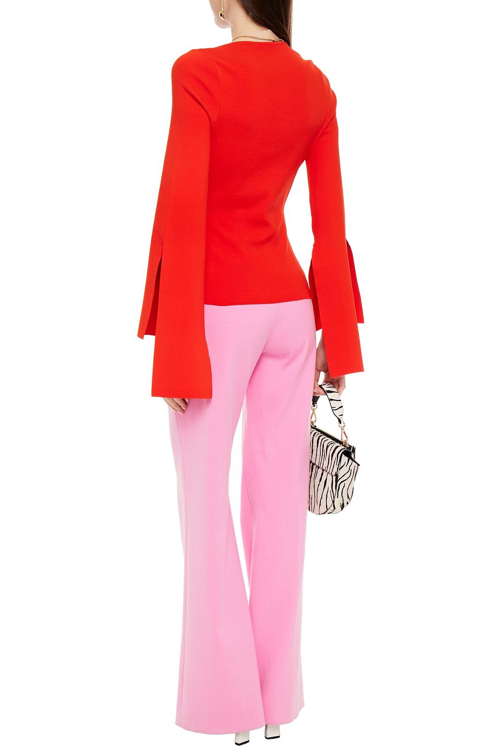 SOLACE LONDON Solene stretch-knit top