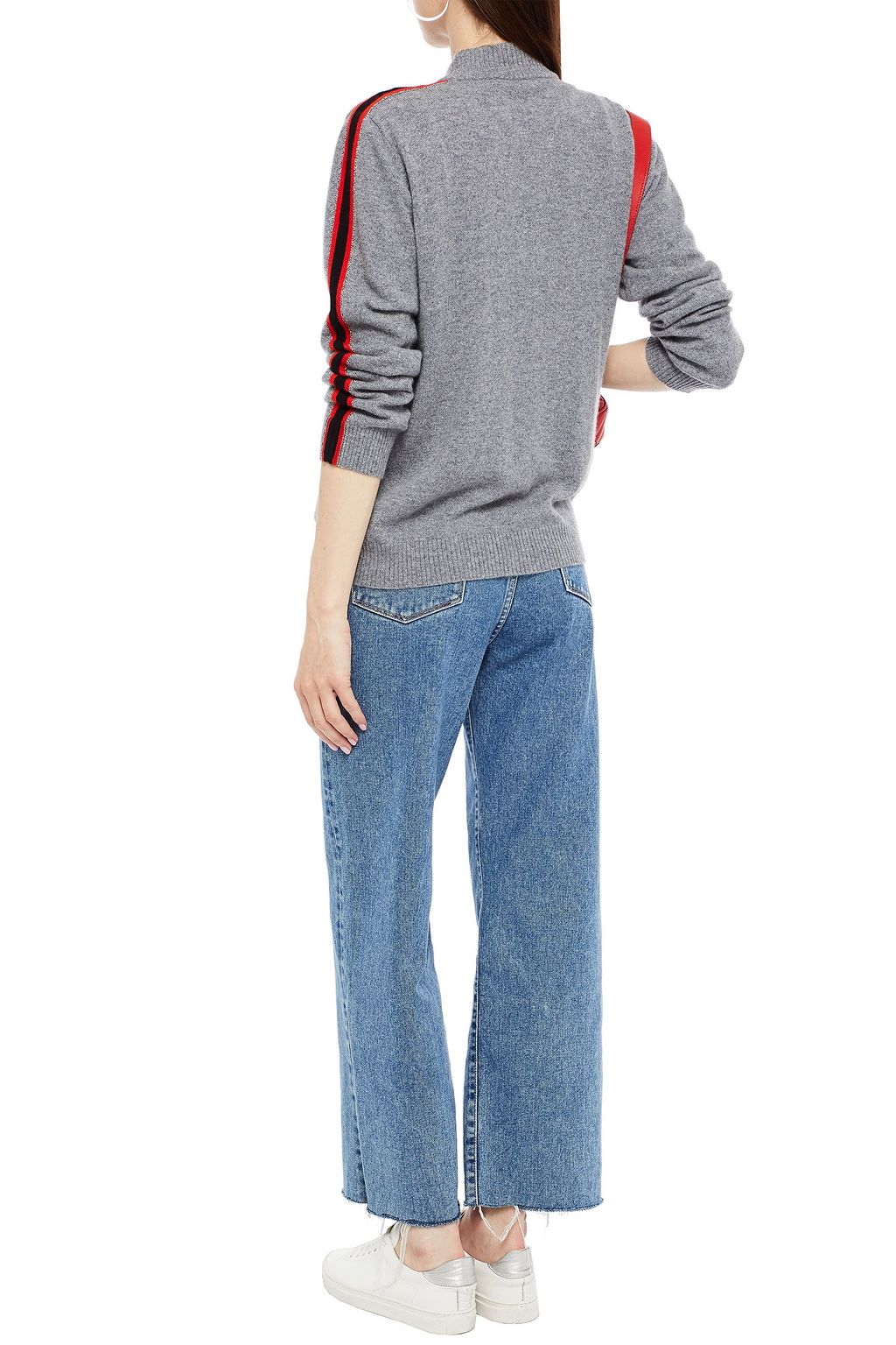 BELLA FREUD Suzuka mélange cashmere-blend cardigan