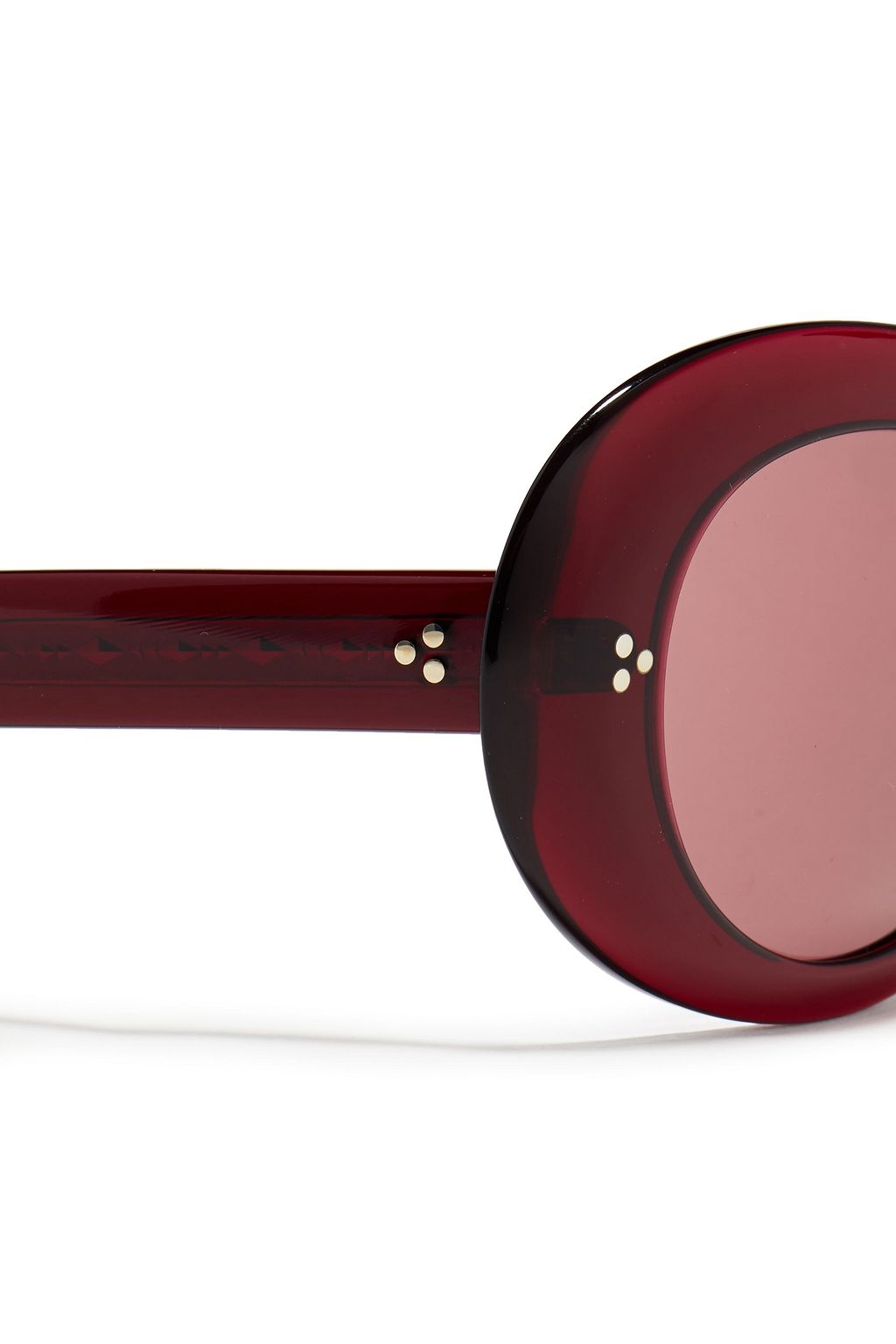 OLIVER PEOPLES Erissa oval-frame acetate sunglasses