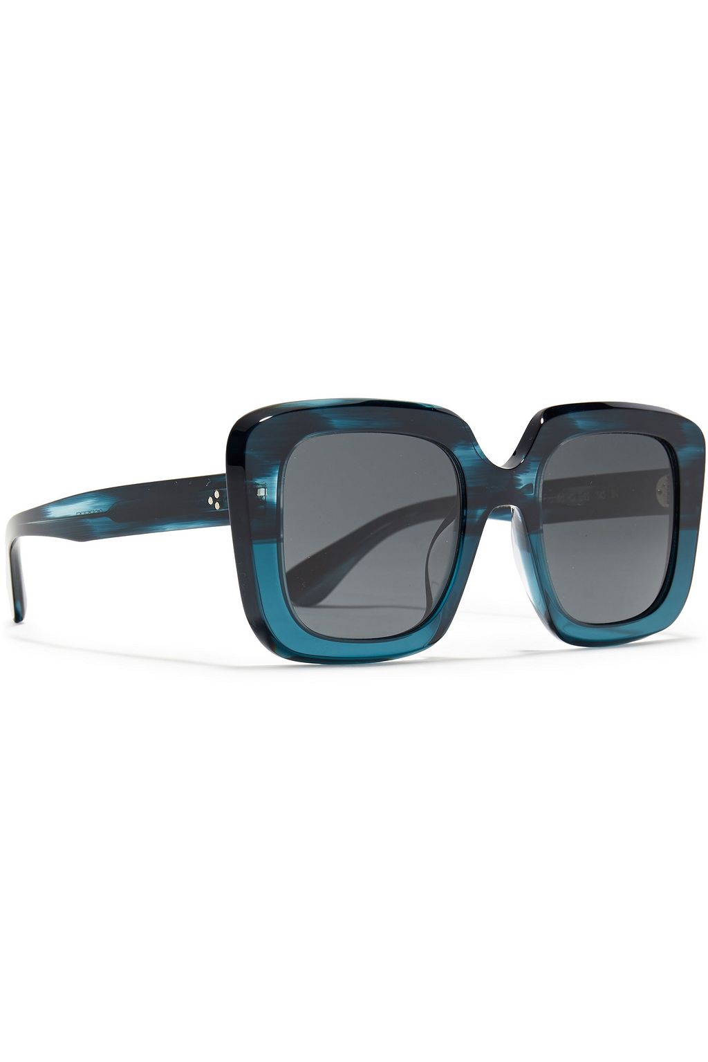 OLIVER PEOPLES Franca oversized square-frame acetate sunglasses