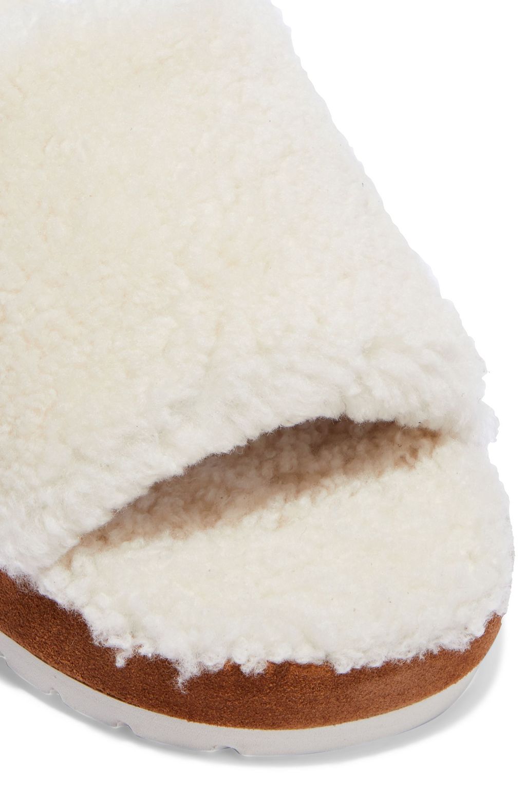 VINCE. Kalina shearling slides