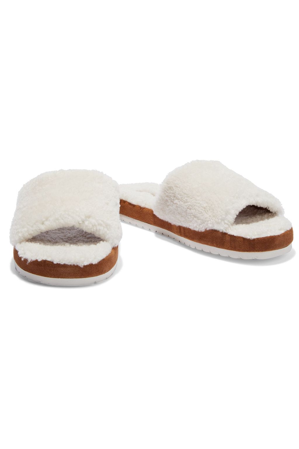 VINCE. Kalina shearling slides