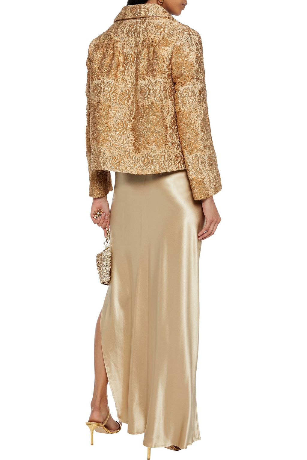 VALENTINO GARAVANI Metallic brocade jacket