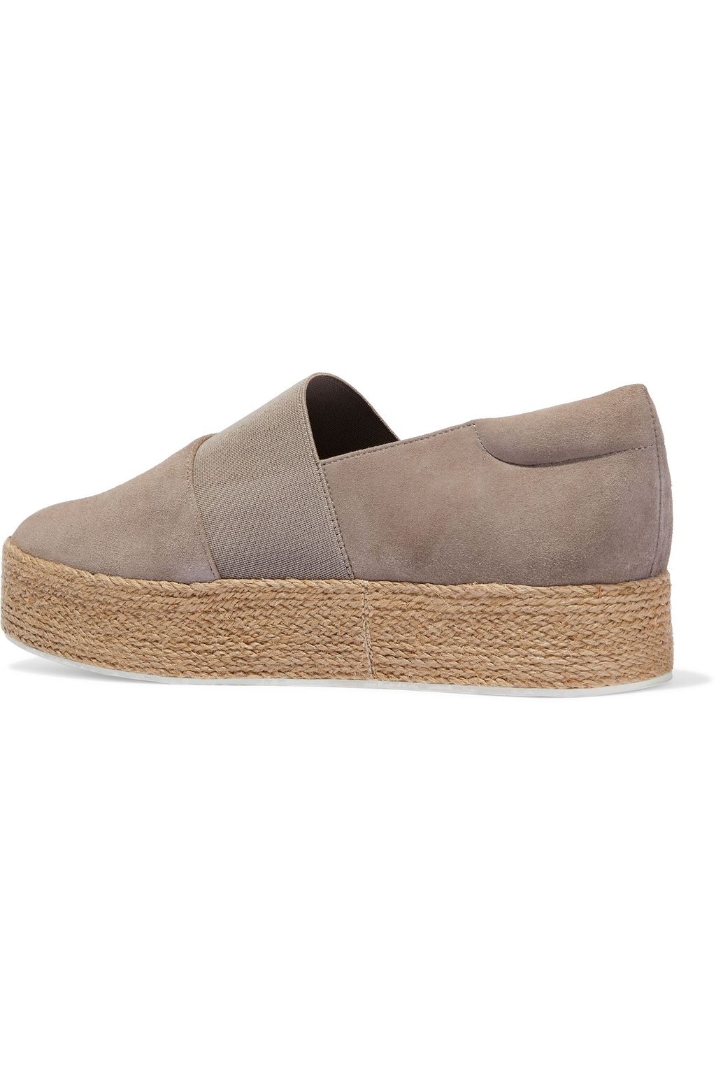 VINCE. Winford suede platform espadrilles