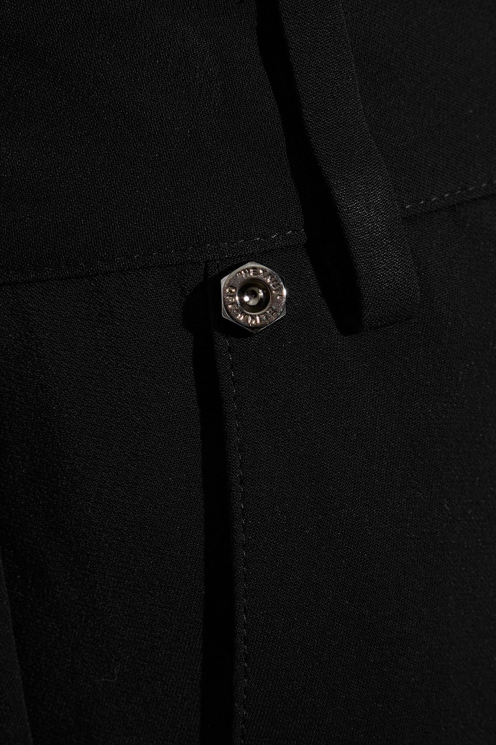 OFF-WHITE™ Tie-detailed stretch-cady tapered pants
