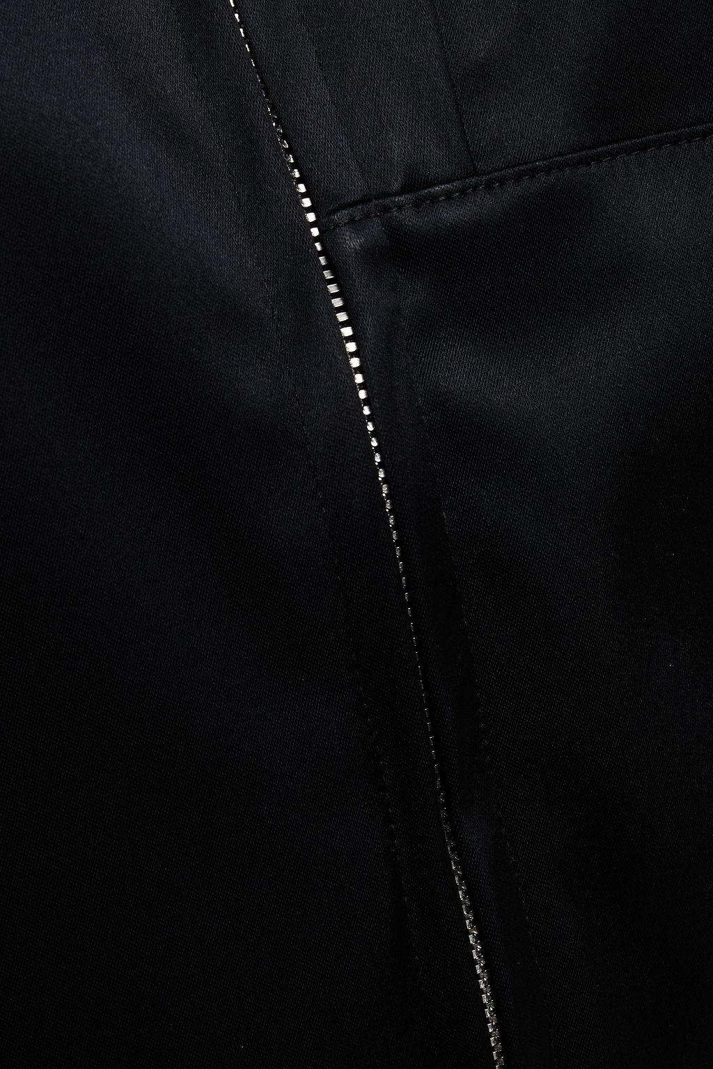 APL ATHLETIC PROPULSION LABS Plissé-trimmed stretch-satin bomber jacket