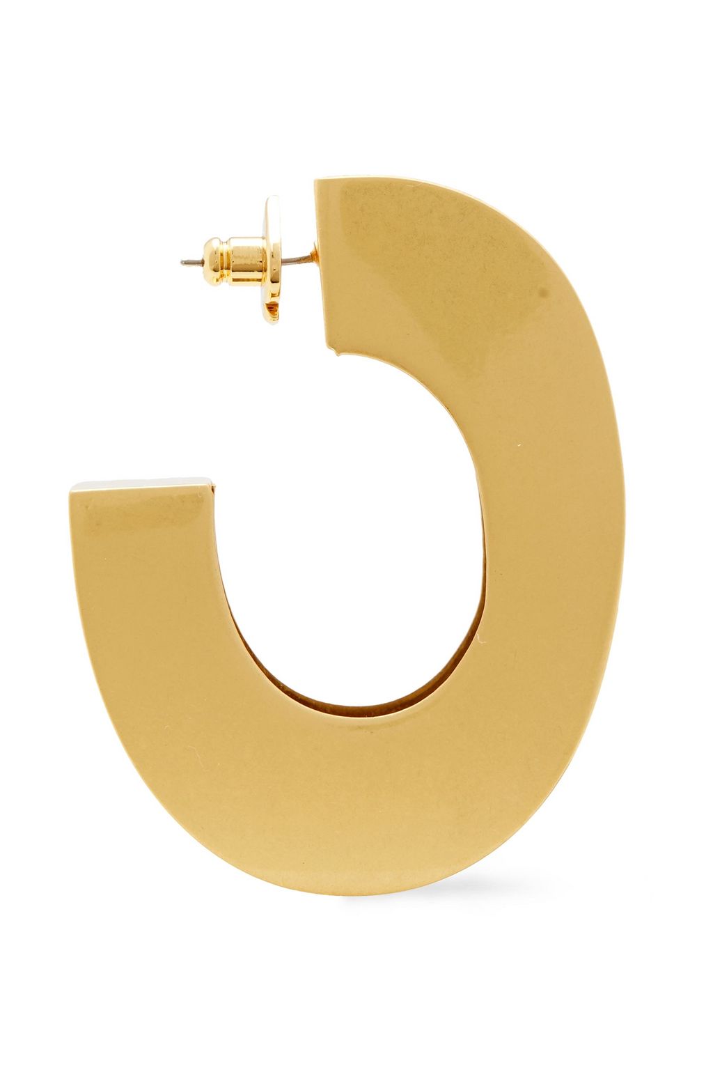 KATE SPADE NEW YORK Gold-tone hoop earrings