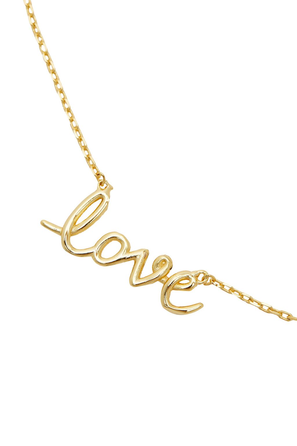 KATE SPADE NEW YORK Goldfarbene Kette mit Kristallen