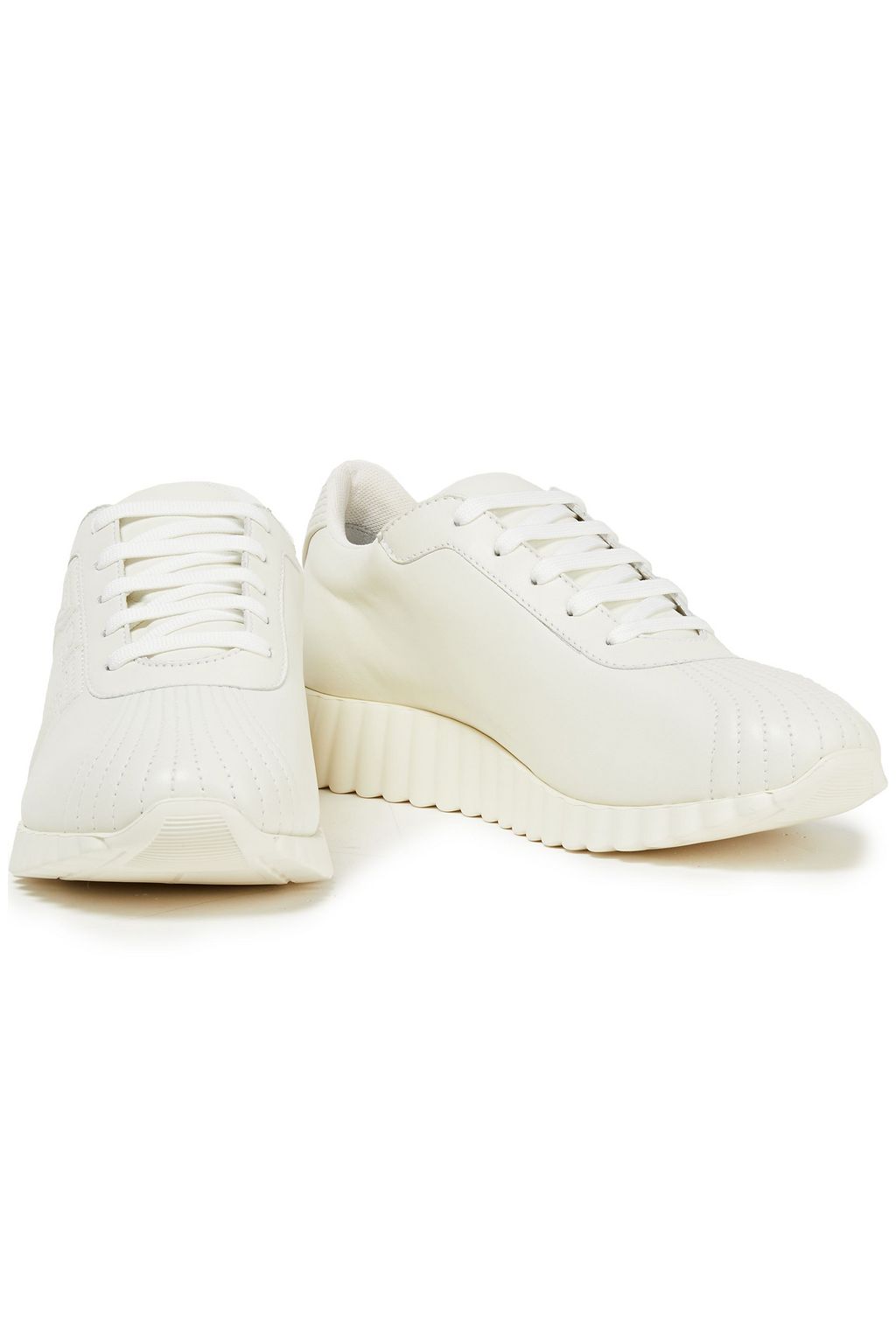 FERRAGAMO Quilted leather sneakers