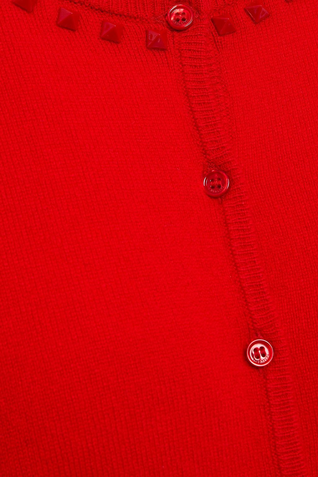 VALENTINO GARAVANI Cardigan aus Kaschmir mit Nieten