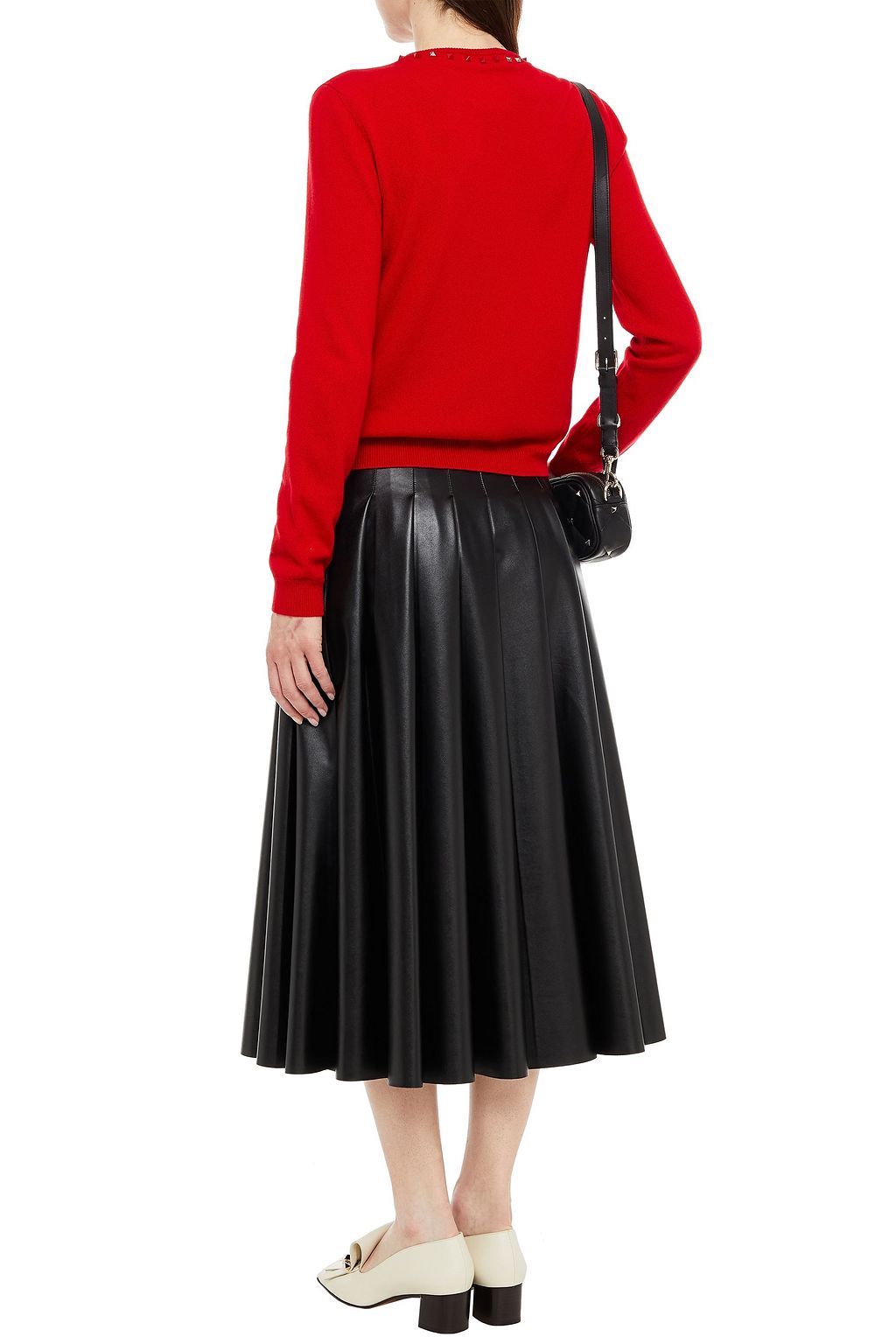 VALENTINO GARAVANI Cardigan aus Kaschmir mit Nieten