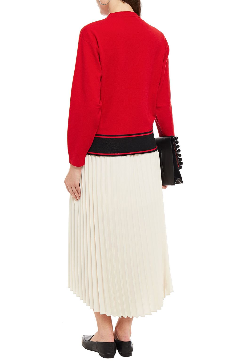 LOVE MOSCHINO Jacquard-knit sweater