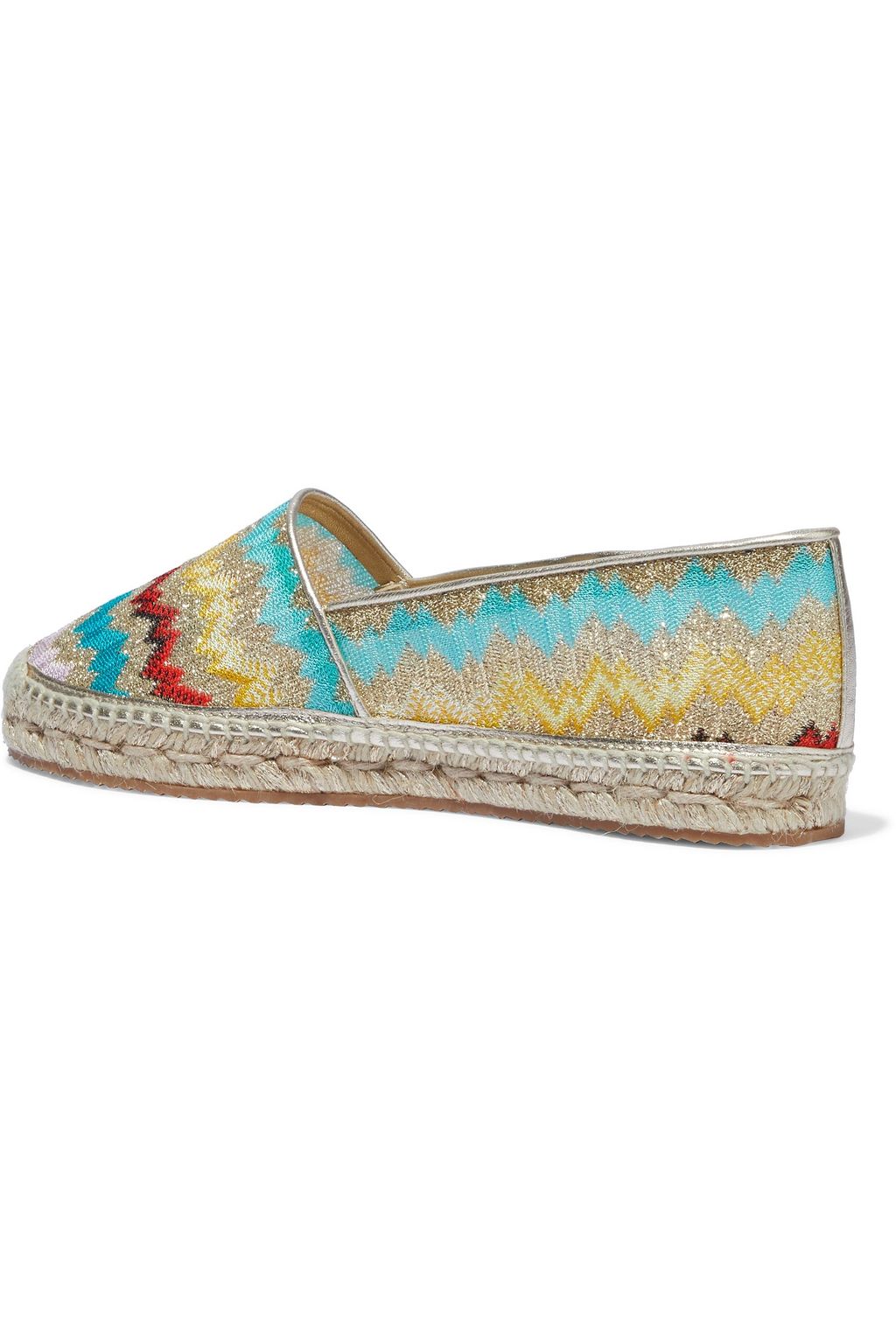 MISSONI Crochet-knit espadrilles