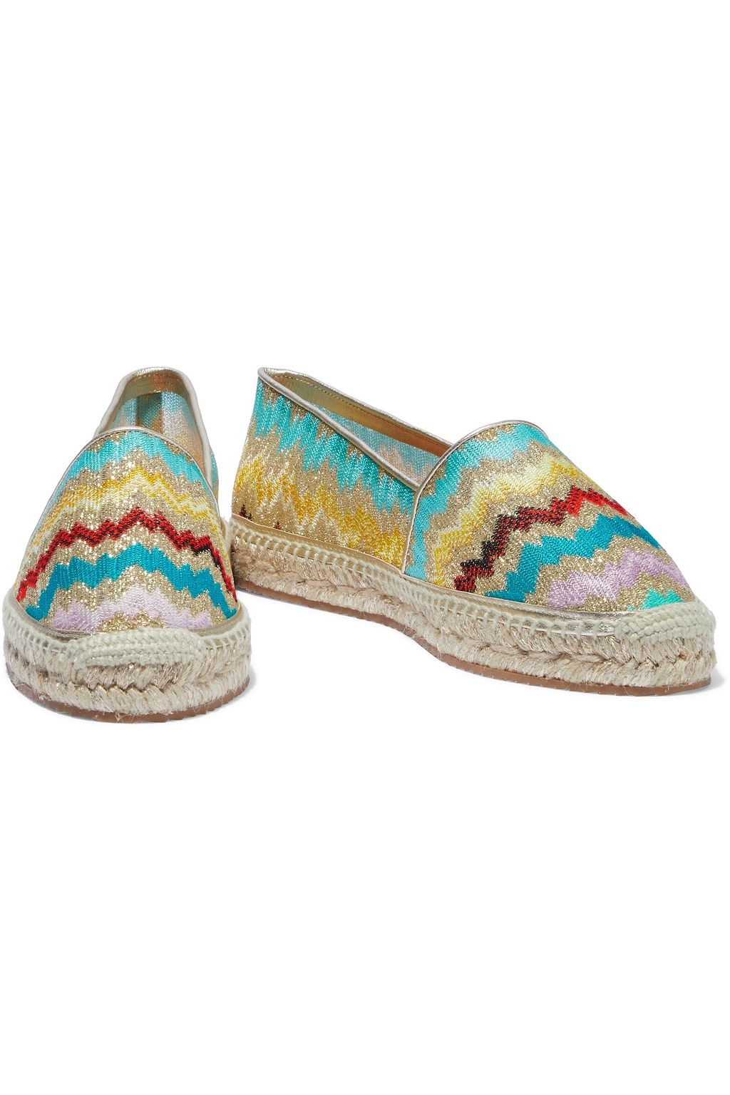 MISSONI Crochet-knit espadrilles