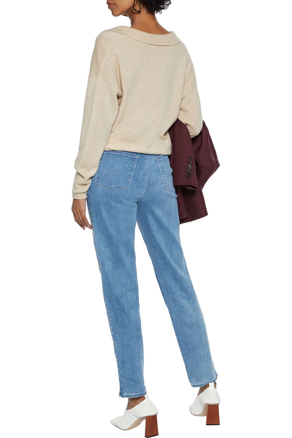 J BRAND Mia high-rise tapered jeans