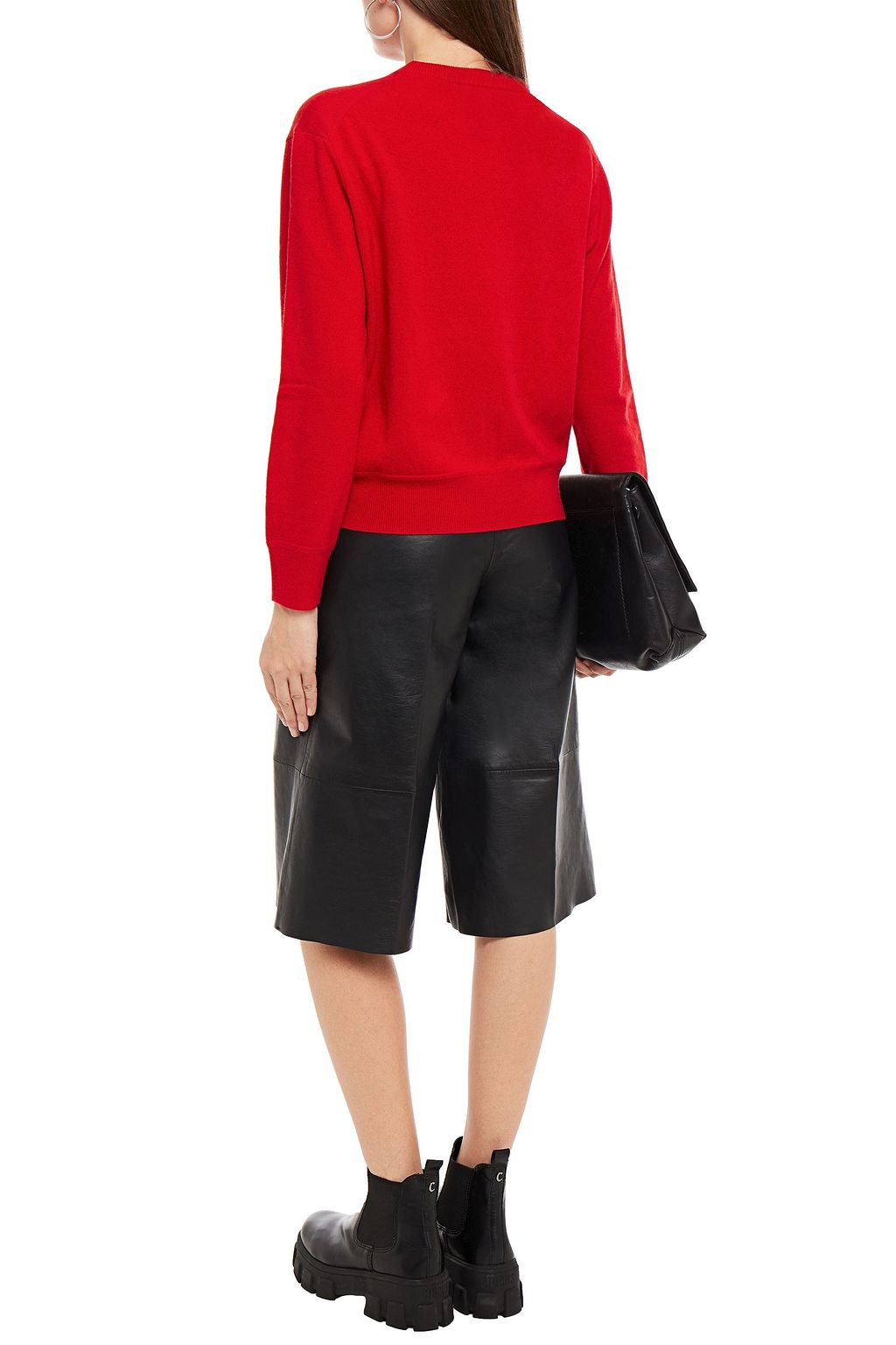 LOVE MOSCHINO Embroidered knitted sweater