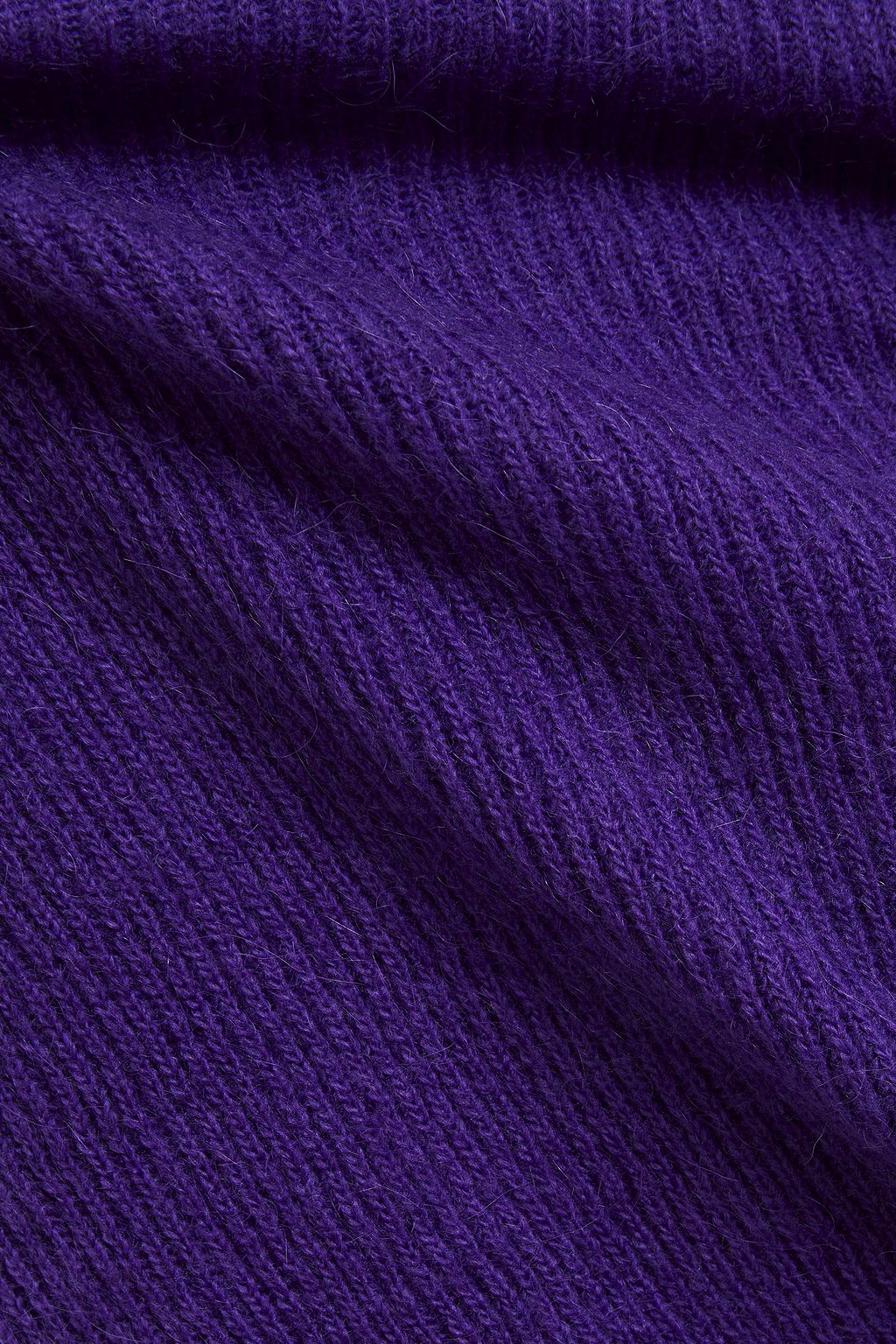 LOVE MOSCHINO Appliquéd ribbed-knit sweater