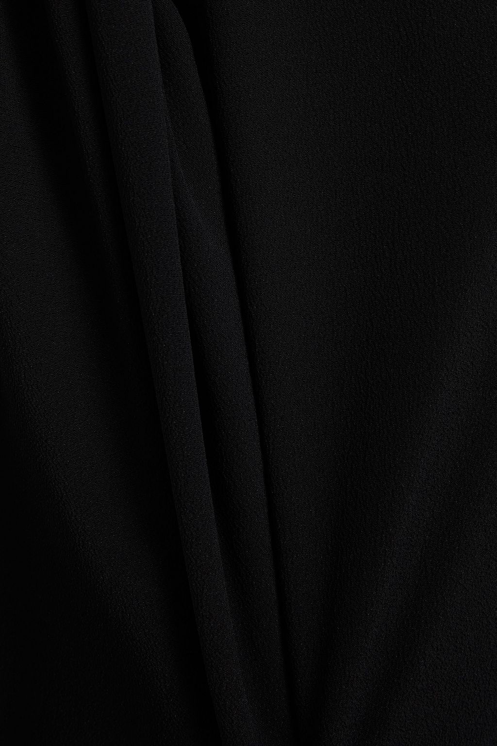 MSGM Gathered stretch-crepe shirt