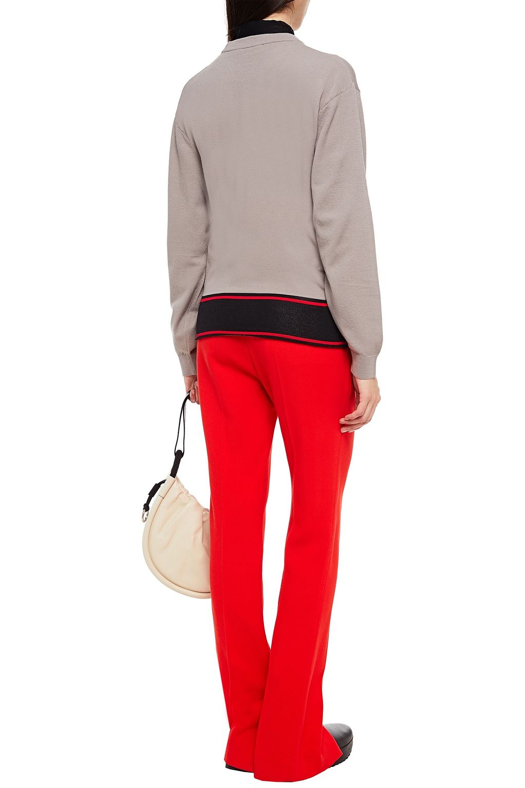 LOVE MOSCHINO Jacquard-knit sweater