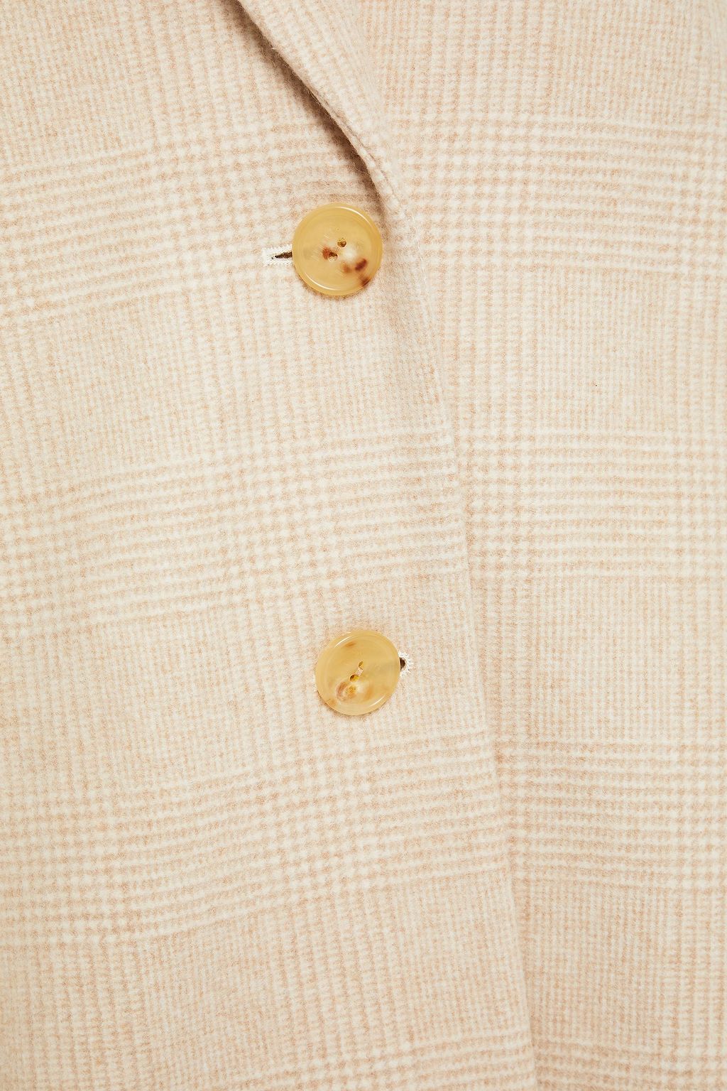 NINA RICCI Prince of Wales checked wool coat
