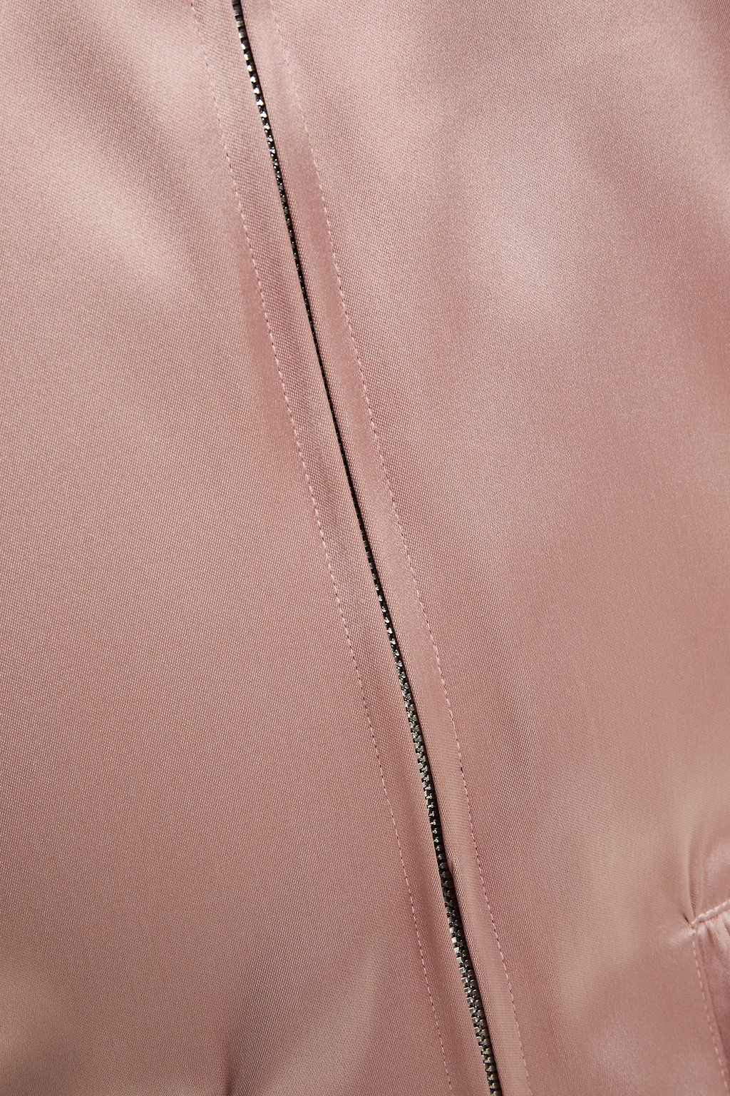 APL ATHLETIC PROPULSION LABS Gathered satin bomber jacket