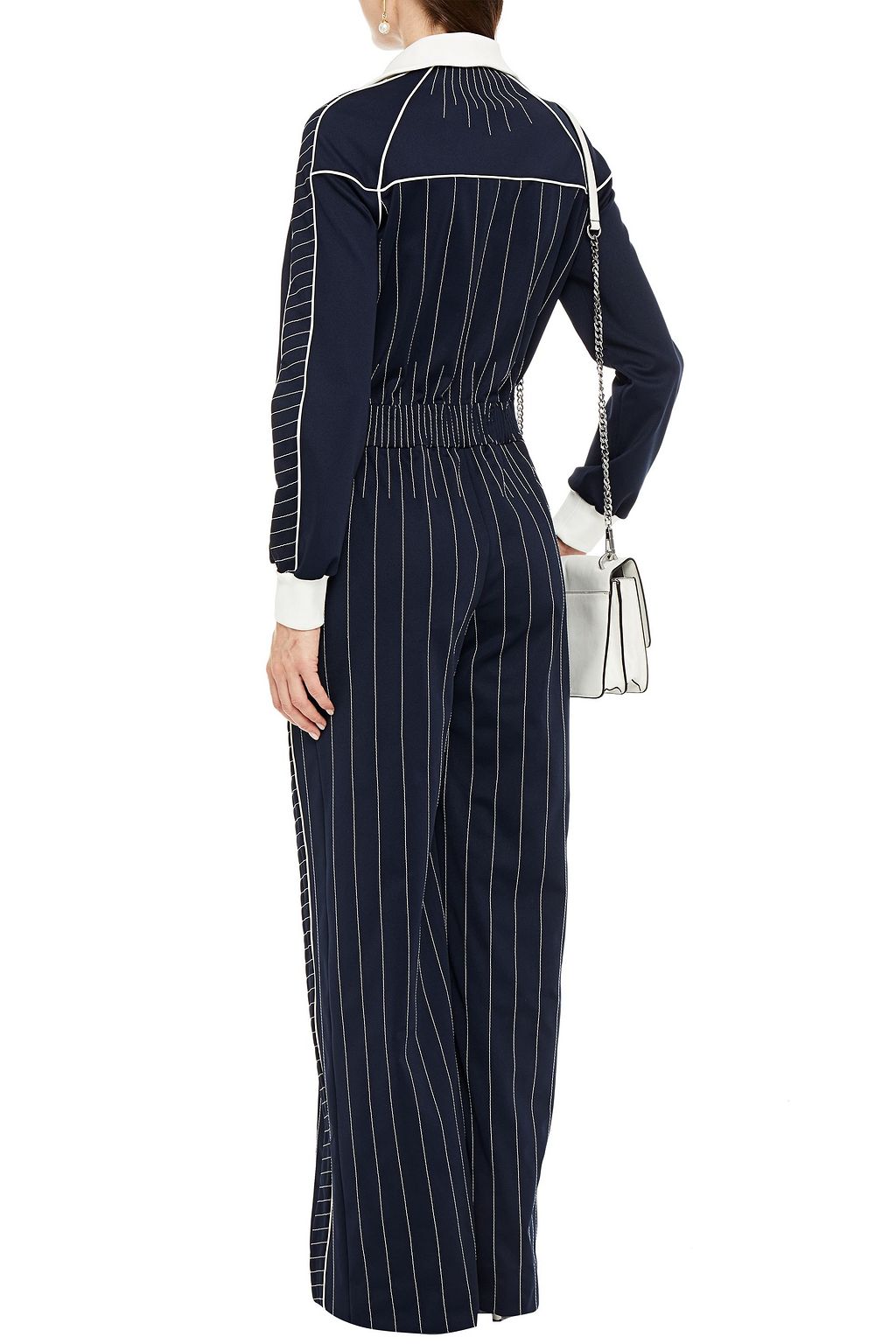 VALENTINO GARAVANI Stretch-jersey wide-leg jumpsuit