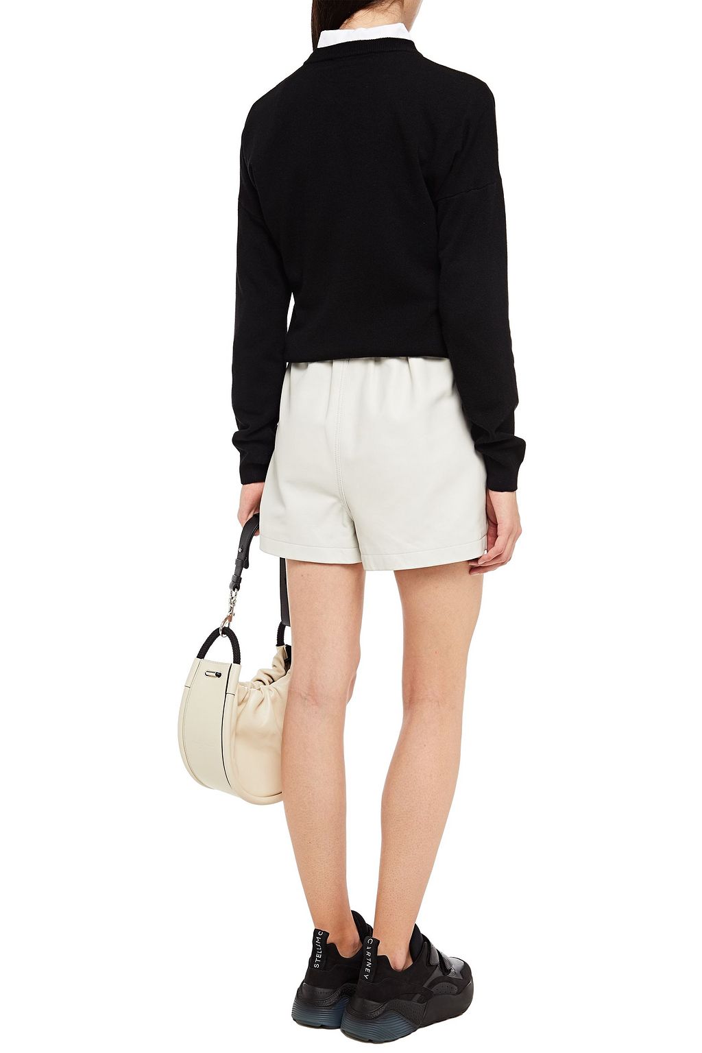 LOVE MOSCHINO Appliquéd knitted sweater