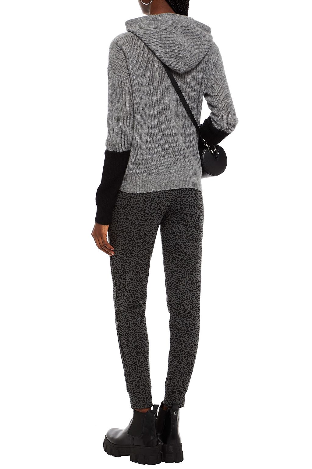 ATM ANTHONY THOMAS MELILLO Leopard-print French cotton-terry track pants